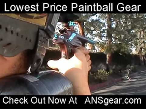 09 Ego Paintball Gun Test Fire - Planet Eclipse