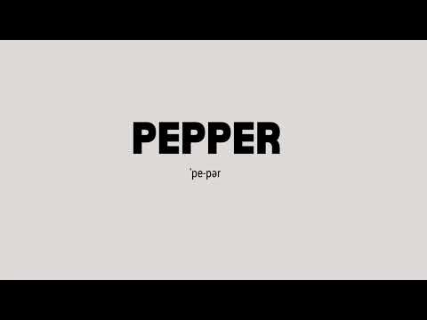 How to pronounce PEPPER