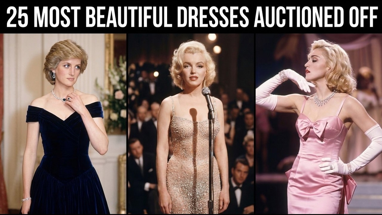25 Most Exclusive Dresses Ever Auctioned Off