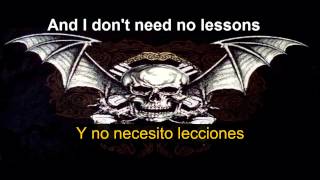 Doing Time|OFFICIAL lyrics-subtítulos en español|Avenged Sevenfold HD new album 2013