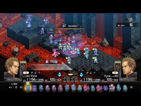 Tactics Ogre: Reborn Palace of the dead cleared. Law route