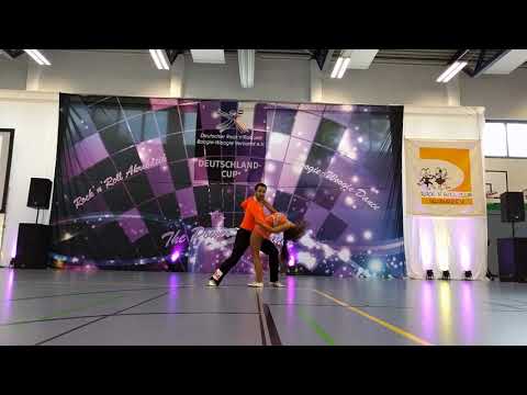 ROCK-N-SWING.COM | 🥇 Jana KÖDER-Marcel SCHOLLENBERGER | Main Class Free Style  | Footwork | DC 2018