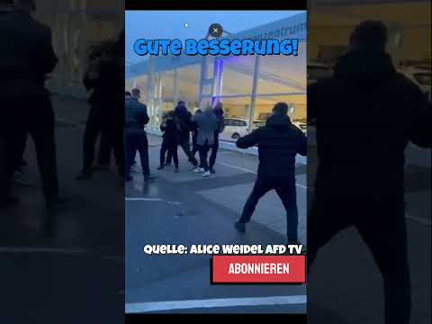 Alice Weidel reacts to Antifa attack on Julian Schmidt #giessen #afd