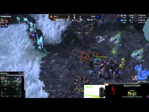 Jaedong vs. CatZ - EG vs. Root - Game 5 - StarCraft 2