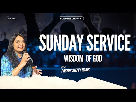 SUNDAY SERVICE || PS Anthony Haric @builderschurchindia  || LIVE 🔴