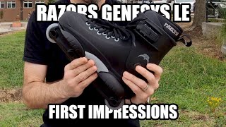 Razors Genesys LE Aggressive Inline Skates // First Impressions
