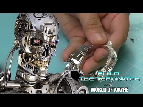 Build the Terminator - Part 9 - Components for the Right Hand Side of the Head