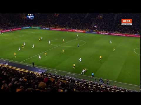 Nemanja Nikolic backheel pass vs Dortmund HD