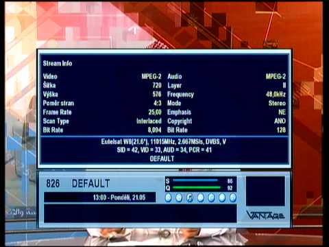 comment regler eutelsat w6