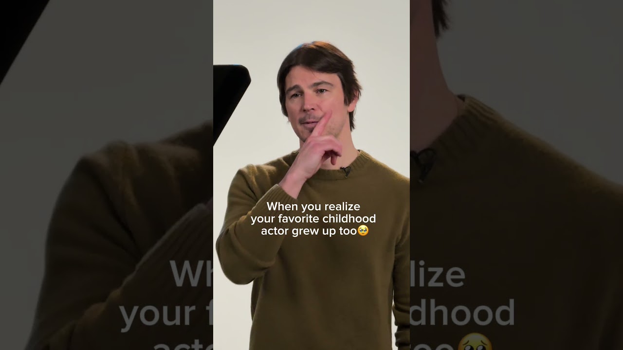 Just my favorite actor from my childhood all grown up