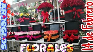 Arreglos de Flores Naturales de diseño para 14 de Febrero ll Mercado Jamaica