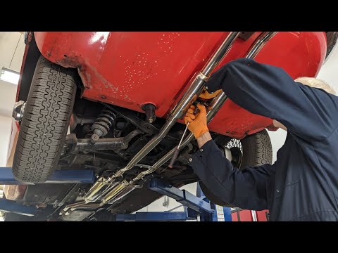 Fitting the Tourist Trophy Exhaust to my E-Type