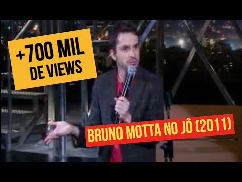 Bruno Motta - Comédia Stand Up no Jô Soares - Sacanagem na TV, Hotel, Lost, Kombi