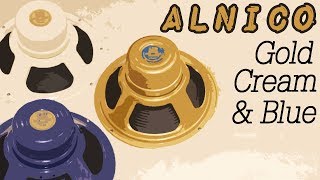 Video thumbnail for Celestion Alnico Shootout: Gold, Cream & Blue (in Dr Z DB4) by Joe Perkins