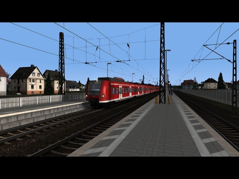 auf manheim karlsruhe mit br425 sound updata von morphi New Trainsimulator2017 folge 23