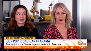 Bananarama - Sunrise interview 22 Feb 2019
