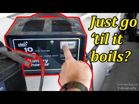 How To Use an Old school Analog Battery Charger