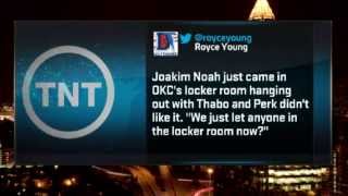 Kendrick Perkins ABUSES Joakim Noah In the Locker Room | December 19, 2013 | NBA 2013-14 Season