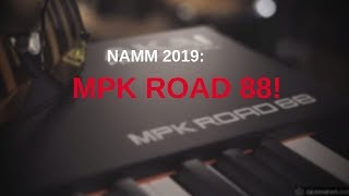 Video thumbnail for Namm 2019: Akai MPK Road 88! by John Mike