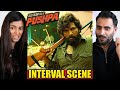 PUSHPA INTERVAL SCENE REACTION!! | Icon Star Allu Arjun | Interval Fight Scene