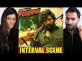 PUSHPA INTERVAL SCENE REACTION Icon Star Allu Arjun Interval Fight Scene