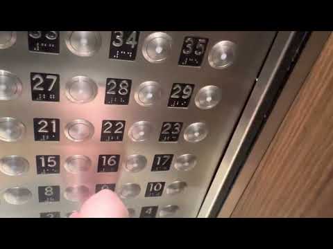 Fast Otis Elevonic 401 Low-Rise Elevators - Hard Rock Atlantic City