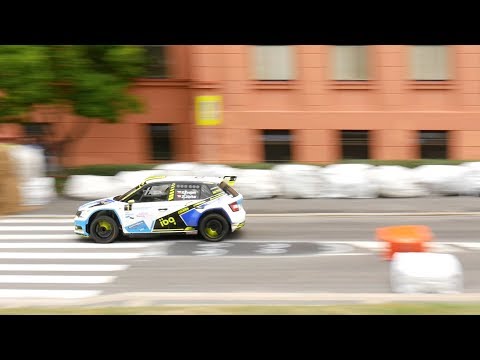 Škoda Fabia R5 kompilace | rally Mělnický okruh 2018