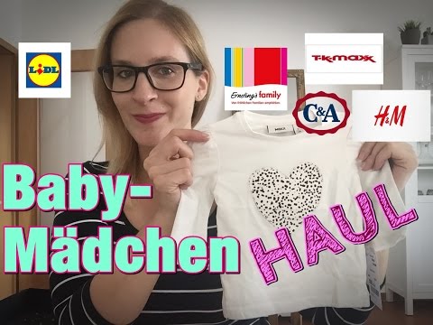 BABY-MÄDCHEN HAUL | TK-Maxx, H&M, Ernsting´s Family, C&A & Lidl | Lisi Schnisi
