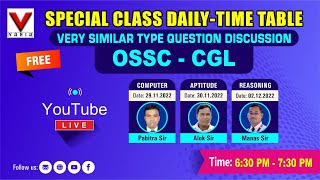 30th NOVEMBER || APTITUDE || OSSC -CGL MEMORY BASED QUESTION DISCUSSION BY VANIK BEST FACULTY #vanik