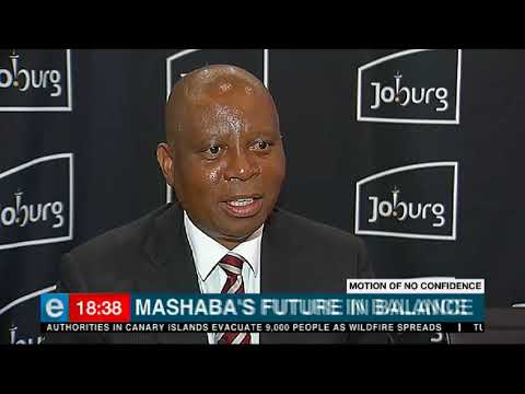 Mashaba's future hangs in balance