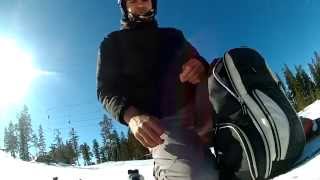 preview picture of video 'How I killed my Go Pro Mount - Skiing at Romme Alpin, Borlänge'