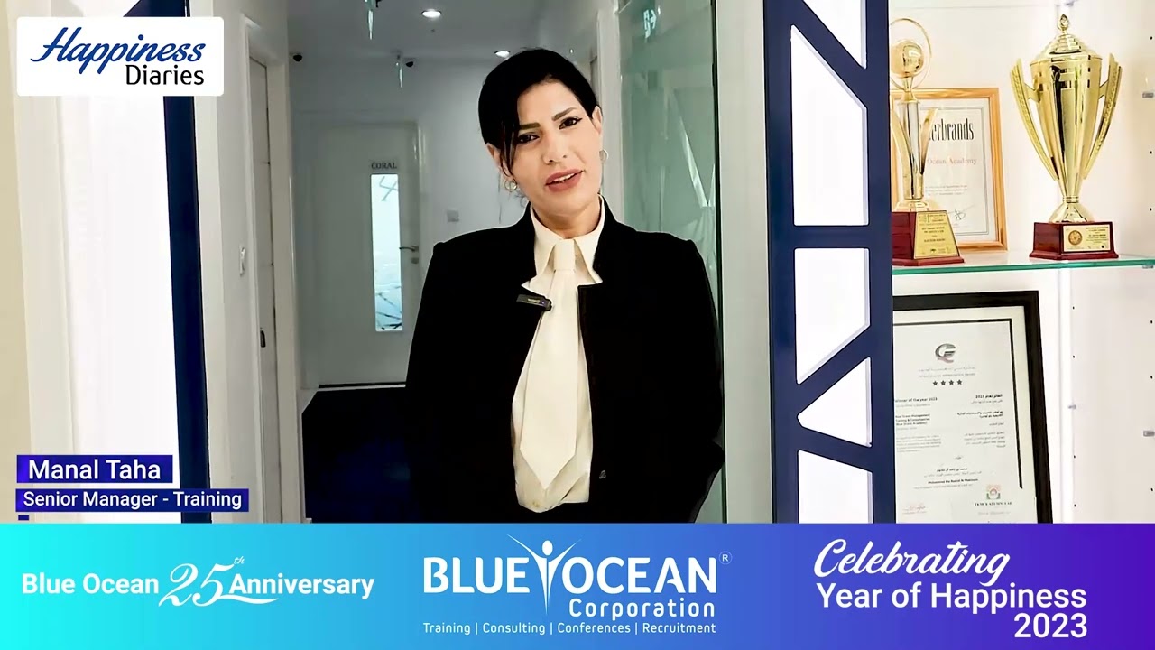 Blue Ocean Corporation Happiness Diaries 2023 - Manal Taha