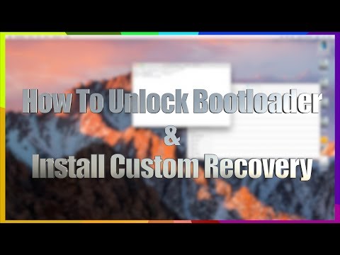 HOW TO ANDROID: Unlock Your Bootloader & Install Custom Recovery (TWRP) with Mac OS X - BEST Method