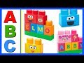Learn ABC Alphabet With ABC MEGA BLOKS Sesame Street Elmo Fun Educational ABC Alphabet Video For Ki