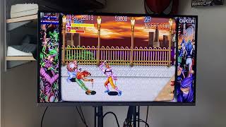 Captain commando arcade gameplay #retrogaming #capcomgames #arcade