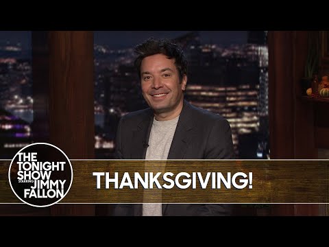 吉米法隆談 2020 年非傳統感恩節！ | 今夜秀 (Jimmy Fallon’s Thoughts on 2020's Untraditional Thanksgiving | The Tonight Show)