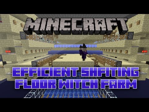 Xaptrosity | Gaming, Minecraft & MORE! - Minecraft: Witch Farm Shifting Floor Design Tutorial
