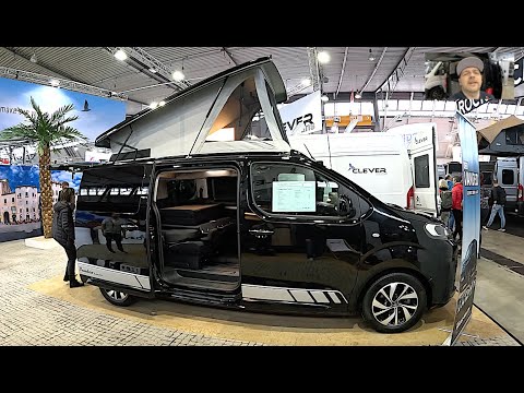 Clever Vandeo Beach Vans RV Camper Van Citroen Space Tourer Camping car walkaround + interior W1241