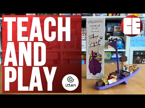 Teach and Play Viking See-Saw with Cardboard East