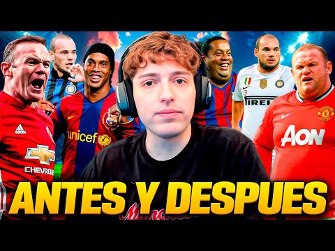 DAVOO XENEIZE REACCIONA A LAS LEYENDAS DEL FUTBOL "ANTES Y DESPUES"' - LA MAGIA SE PIERDE???