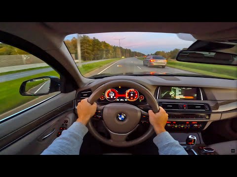 BMW F11 518D LCI Modern Line 2013 100kW | 4K POV Test Drive/Review