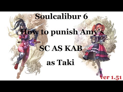 Soulcalibur 6 - Taki Punishment - Amy's (Roseless) SC AS KAB