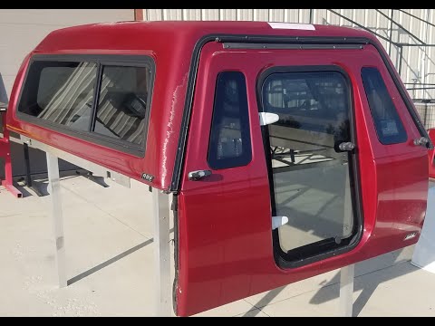 Walkaround of used ARE MX Series overlanding truck cap camper topper for sale 94-04 S10 & S15 6' Bed