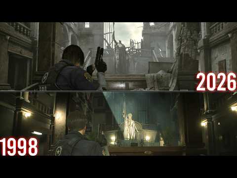 Resident Evil 9 Requiem R.P.D Before & After