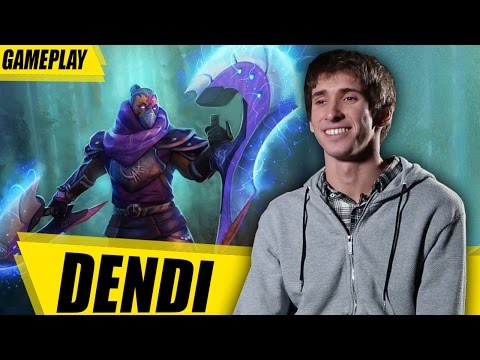 Dendi Anti-Mage Gameplay Dota 2 v7.00