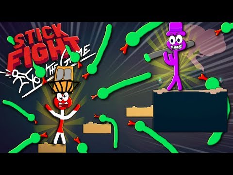 ZOMBEY macht ALLE fertig! - Stick Fight: The Game