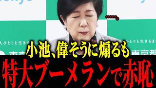 【小池百合子】※小池、高市政権に噛み付くも特大ブーメランw w w【佐藤沙織里 消費税 東京都議会本会議】
