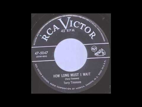 Terry Timmons - How Long Must I Wait - '52 Female Blues