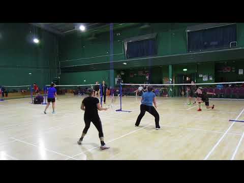 CrossFire 15th All-Stars Tournament Dec 2017 - Ladies Doubles League B Finals