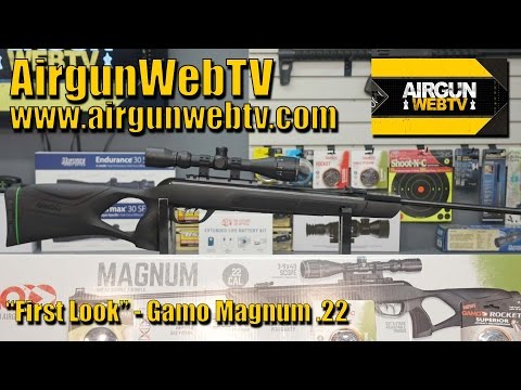 AirgunWebTV “First Look” - Gamo Magnum .22 Product Preview